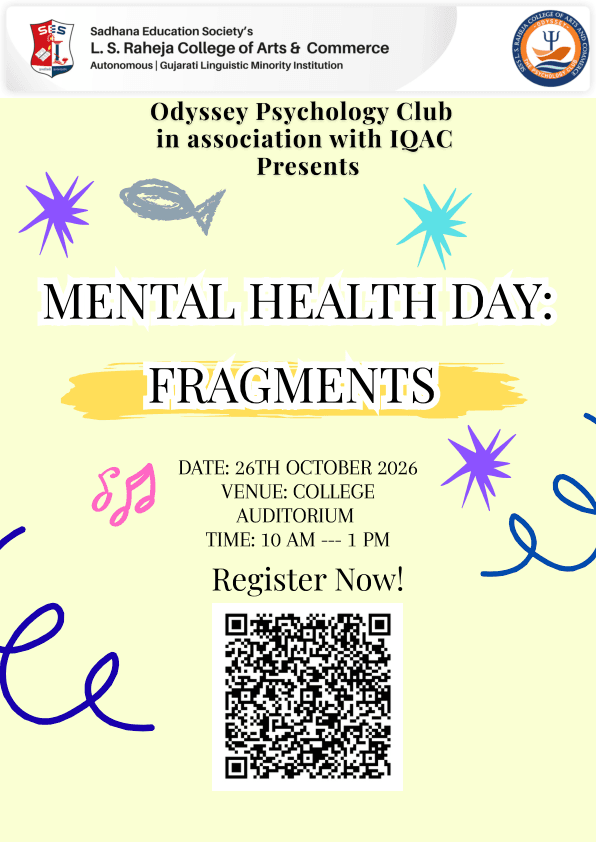 Mental Health Day 26th October